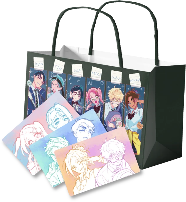 Free Alien Stage shopping bag and special card set